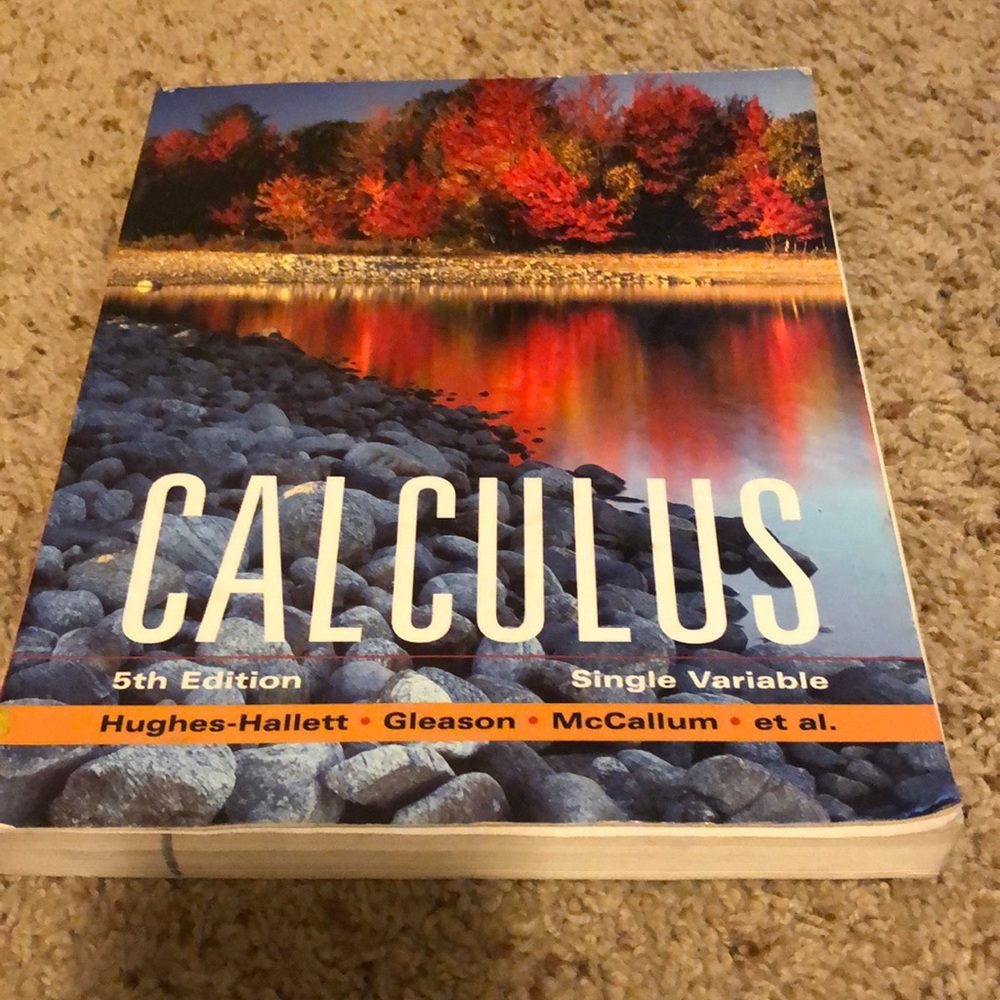 Hughes-Hallet Calculus 5th Edition